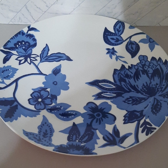 Royal Norfolk Other - Royal Norfolk Blue Floral Plate